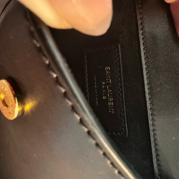 Saint Laurent Black Leather Small Kaia Belt Bag - Picture 5 of 5